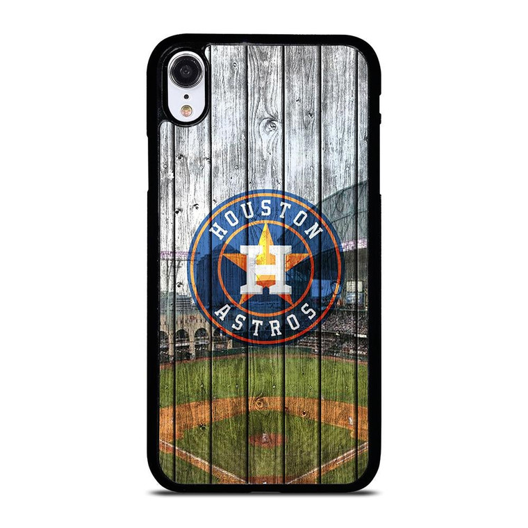 HOUSTON ASTROS WOODEN LOGO iPhone XR Case Cover