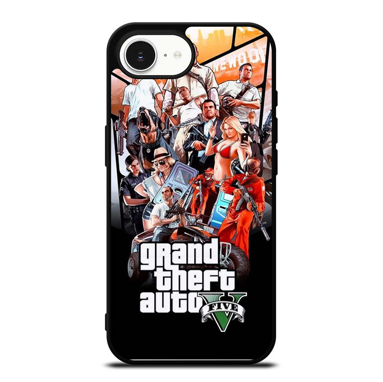 GRAND THEFT AUTO V GTA 5 iPhone 16e Case Cover