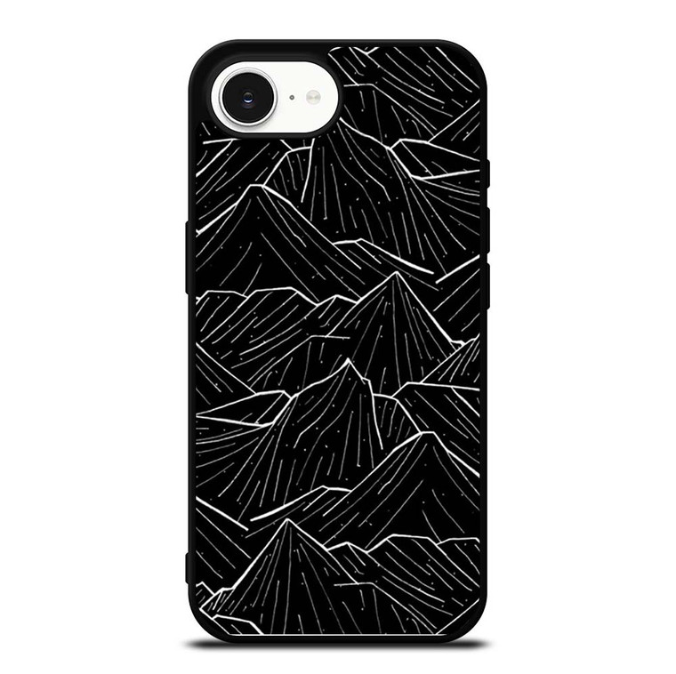 HAND DRAWING DARK MOUNTAIN iPhone 16e Case Cover