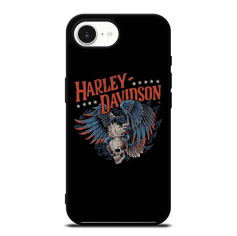 HARLEY DAVIDSON LOGO SKULL EAGLE iPhone 16e Case Cover