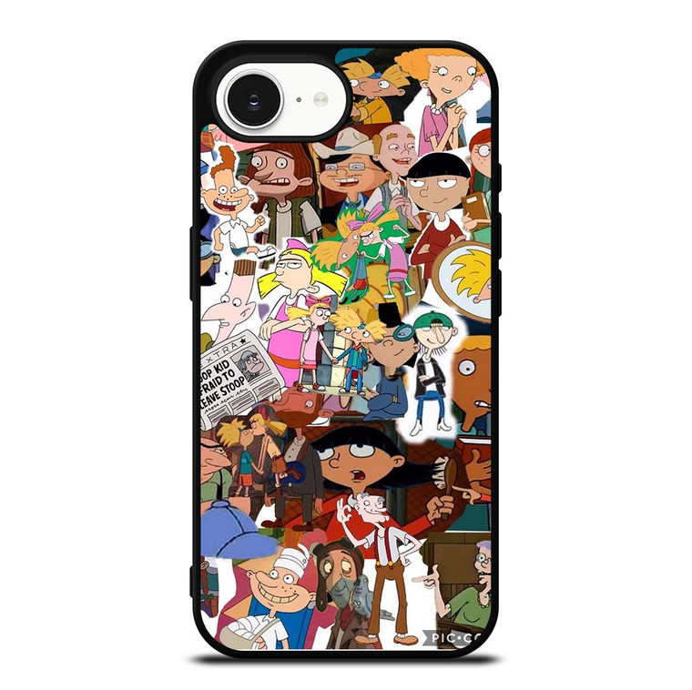 HEY ARNOLD COLLAGE iPhone 16e Case Cover