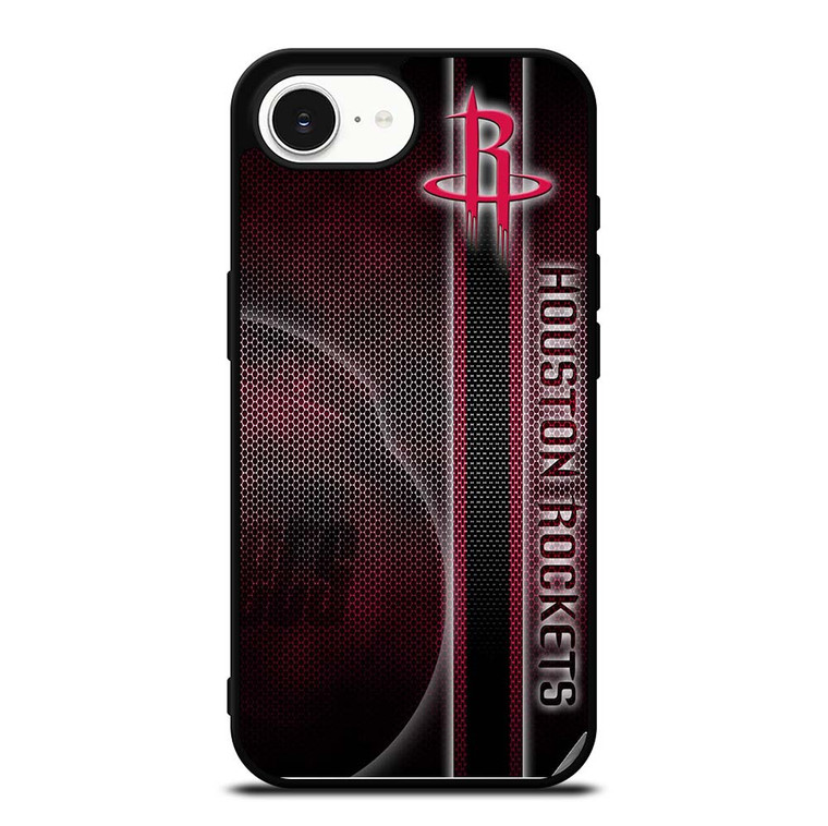HOUSTON ROCKETS METAL LOGO iPhone 16e Case Cover