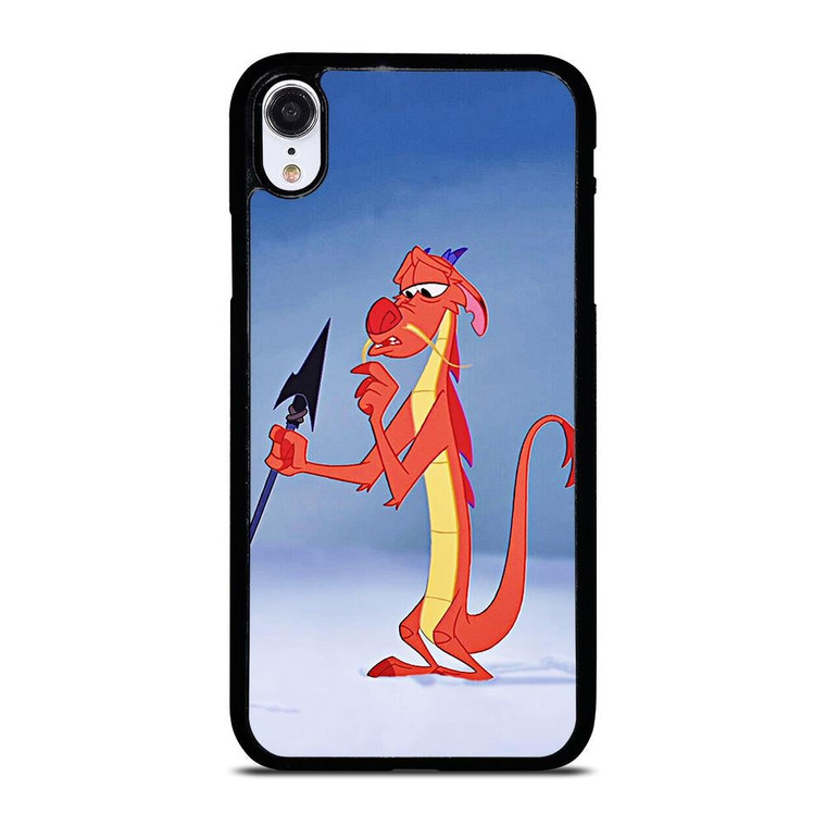 MUSHU DRAGON MULAN DISNEY CARTOON iPhone XR Case Cover