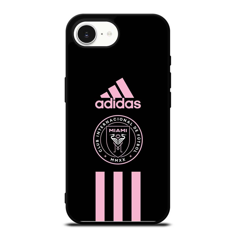 INTER MIAMI FC ADIDAS STRIPES iPhone 16e Case Cover
