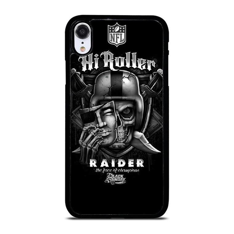 OAKLAND RAIDERS BLACK SUNDAY NFL iPhone XR Case Cover