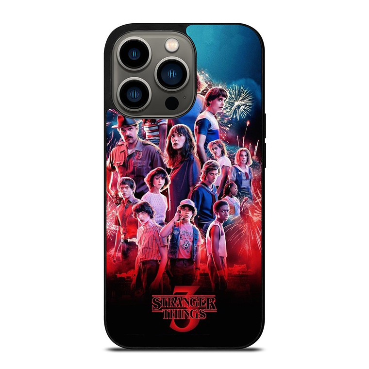 STRANGER THINGS 3 POSTER iPhone 13 Pro Case Cover