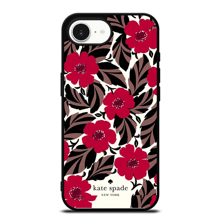 KATE SPADE FLOWER RED iPhone 16e Case Cover
