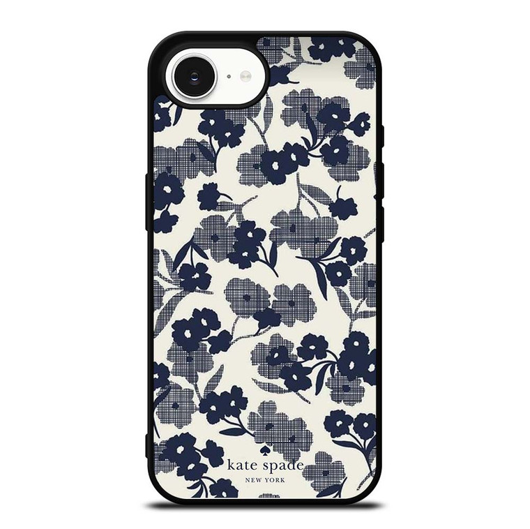 KATE SPADE NEW YORK BLUE FLORAL iPhone 16e Case Cover
