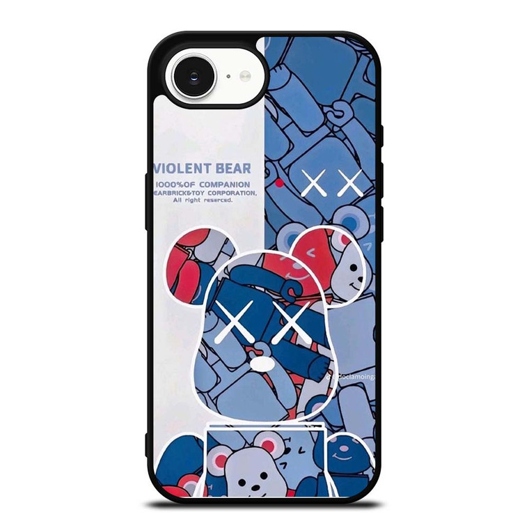 KAWS VIOLENT BEAR 2 iPhone 16e Case Cover