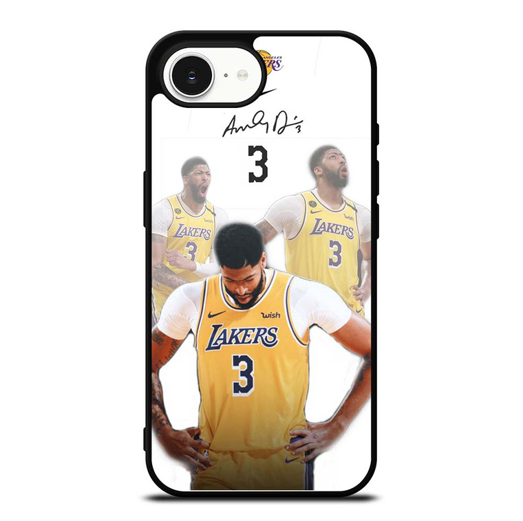 LA LAKERS ANTHONY DAVIS 3 iPhone 16e Case Cover