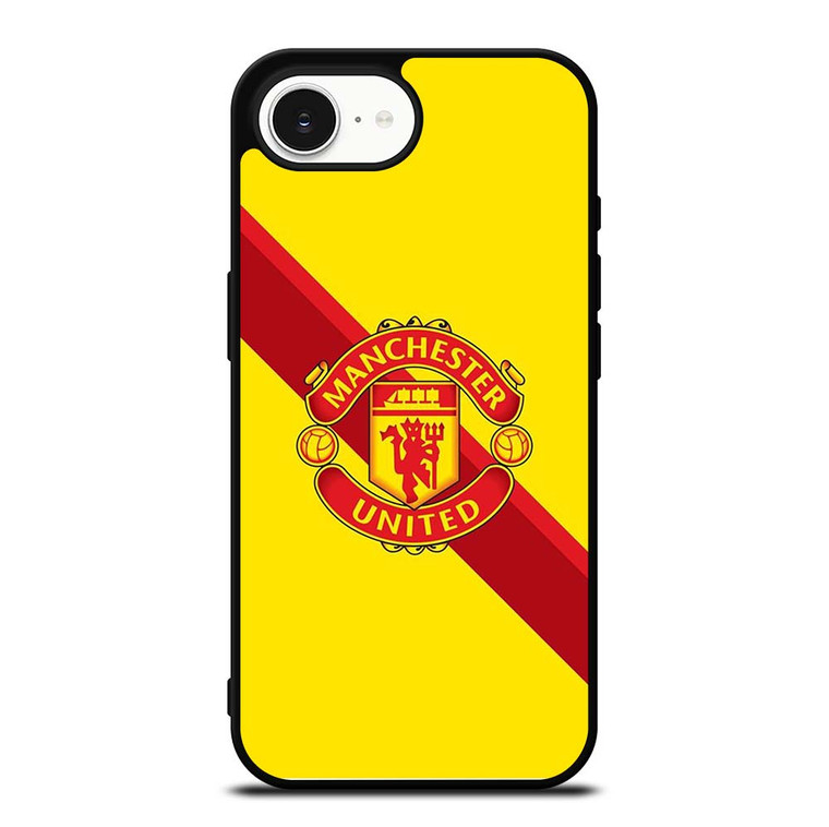 MANCHESTER UNITED FOOTBALL CLUB LOGO iPhone 16e Case Cover