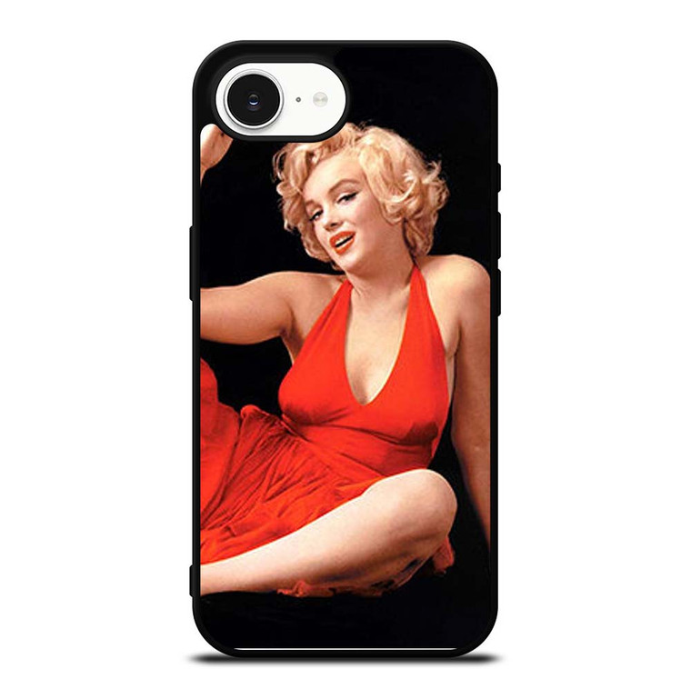 MARILYN MONROE RED DRESS iPhone 16e Case Cover