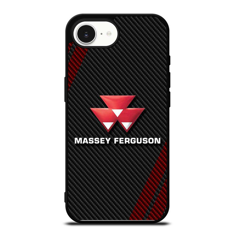 MASSEY FERGUSON CARBON LOGO iPhone 16e Case Cover