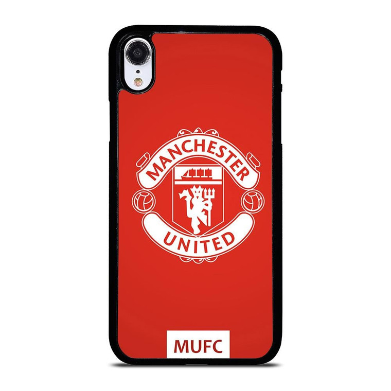 MANCHESTER UNITED FC RED DEVILS iPhone XR Case Cover