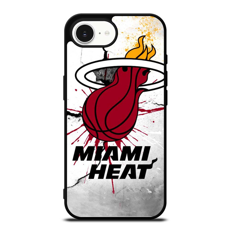 MIAMI HEAT ART LOGO iPhone 16e Case Cover