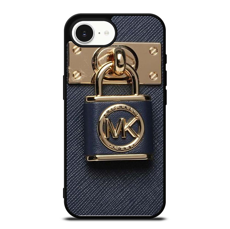 MICHAEL KORS LOGO MK PADLOCK iPhone 16e Case Cover