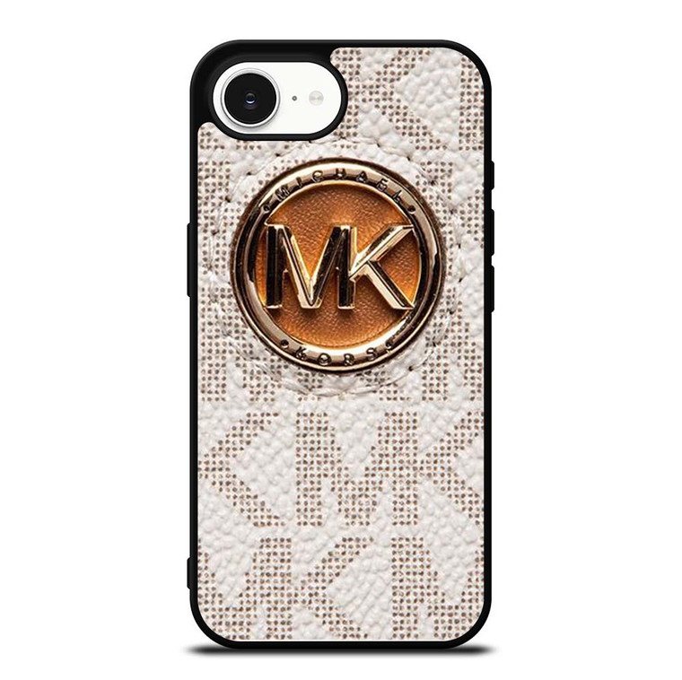 MICHAEL KORS LOGO MK WHITE iPhone 16e Case Cover