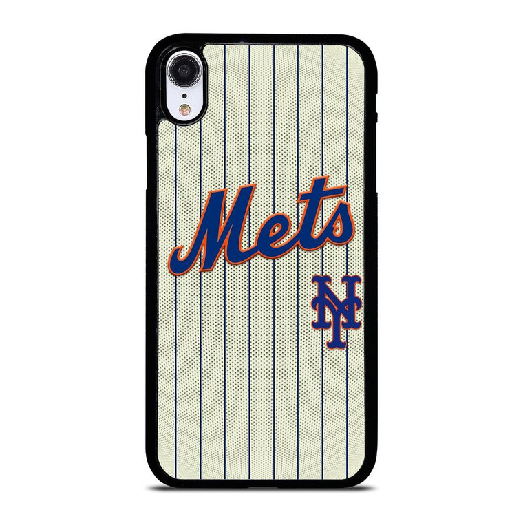 NEW YORK METS LOGO JERSEY iPhone XR Case Cover