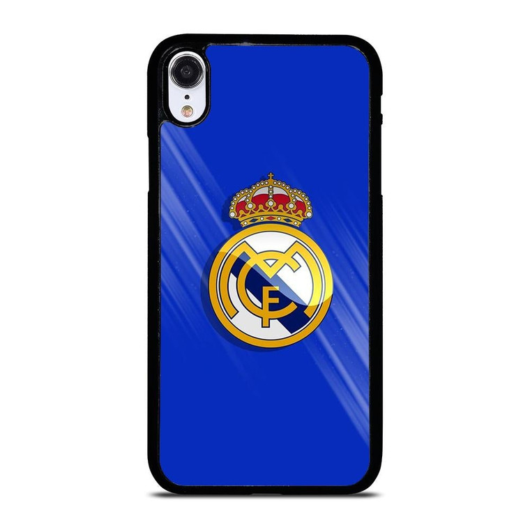 REAL MADRID LOGO BLUE iPhone XR Case Cover