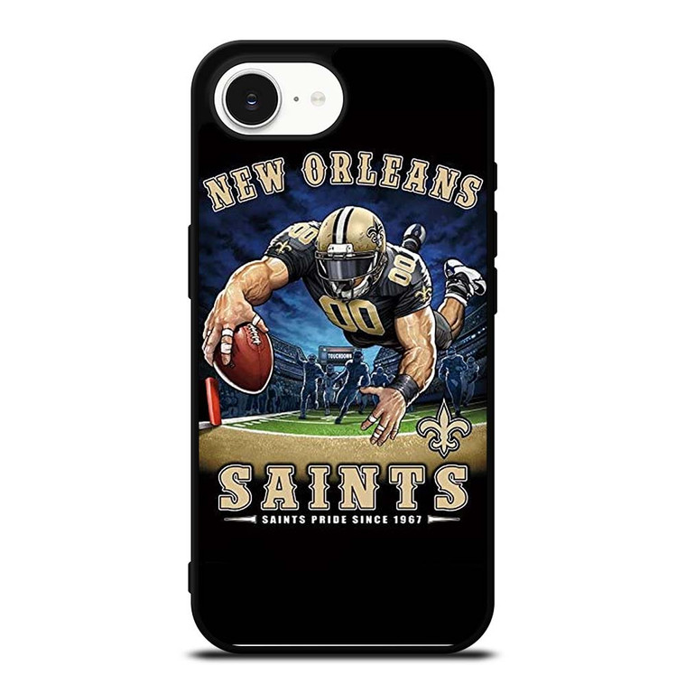 NEW ORLEANS SAINTS NFL ART iPhone 16e Case Cover