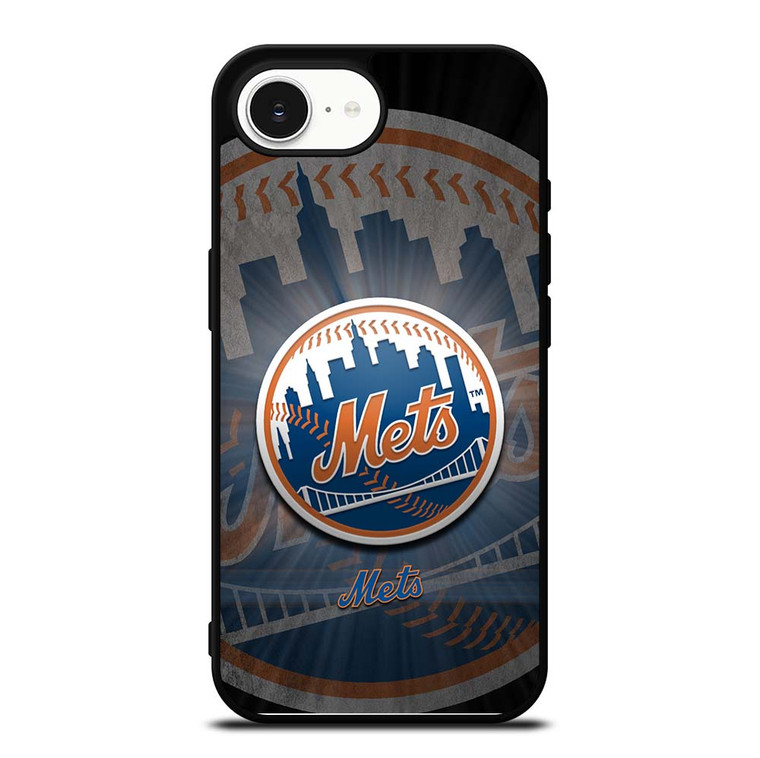 NEW YORK METS MLB LOGO iPhone 16e Case Cover