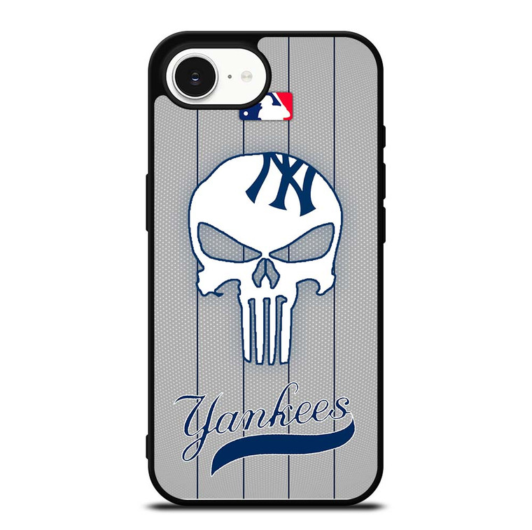 NEW YORK YANKEES THE PUNISHER MLB iPhone 16e Case Cover