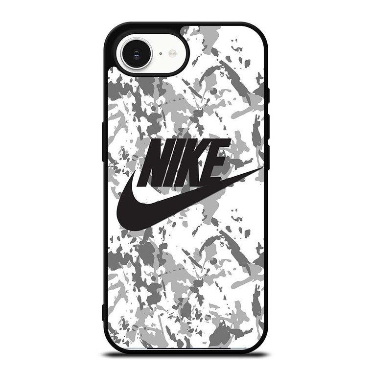 NIKE CAMO LOGO iPhone 16e Case Cover
