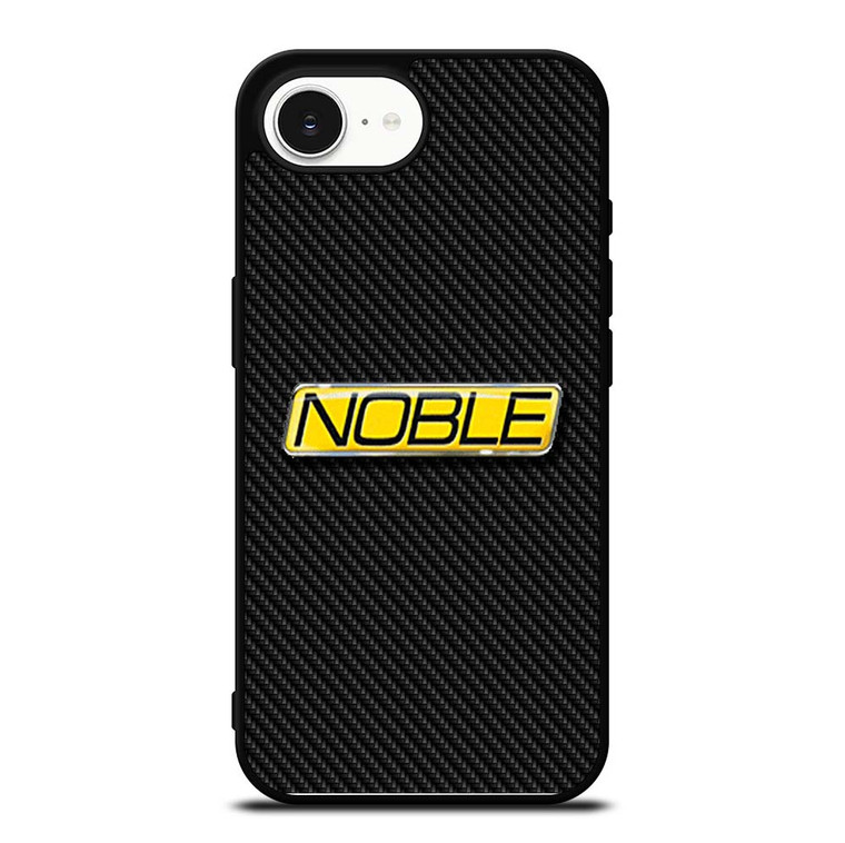NOBLE CARBON LOGO iPhone 16e Case Cover