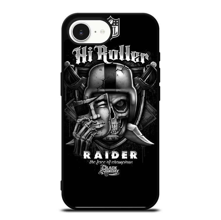 OAKLAND RAIDERS BLACK SUNDAY NFL iPhone 16e Case Cover