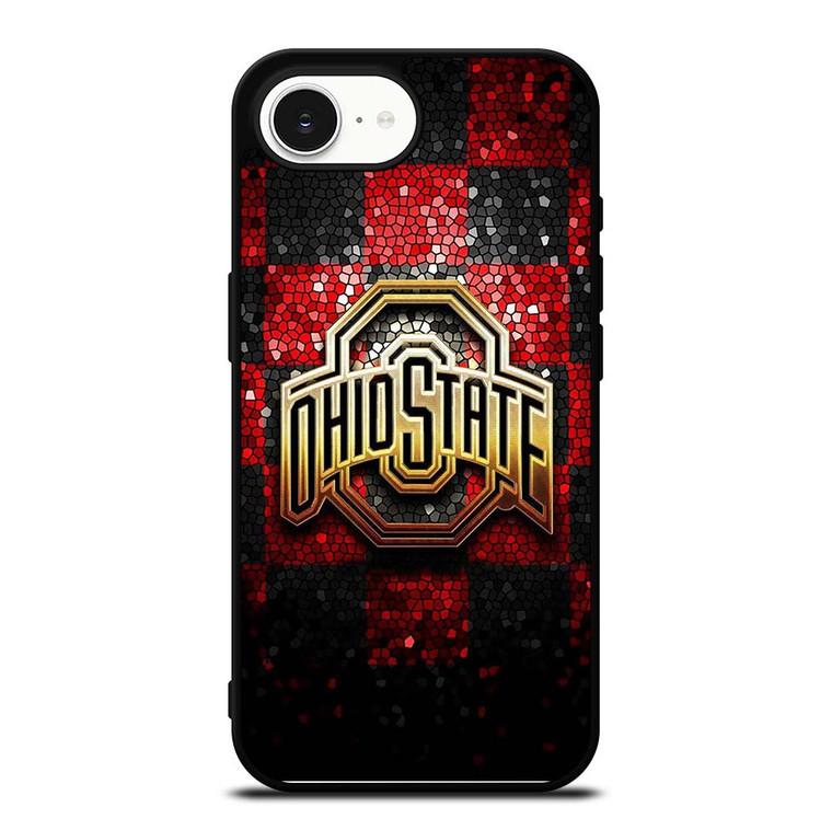 OHIO STATE LOGO FOOTBALL MOZAIC ICON iPhone 16e Case Cover