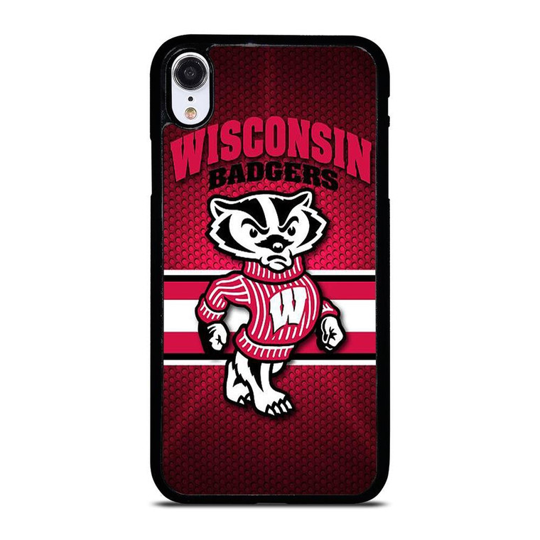 WISCONSIN BADGER FOOTBALL LOGO 2 iPhone XR Case Cover