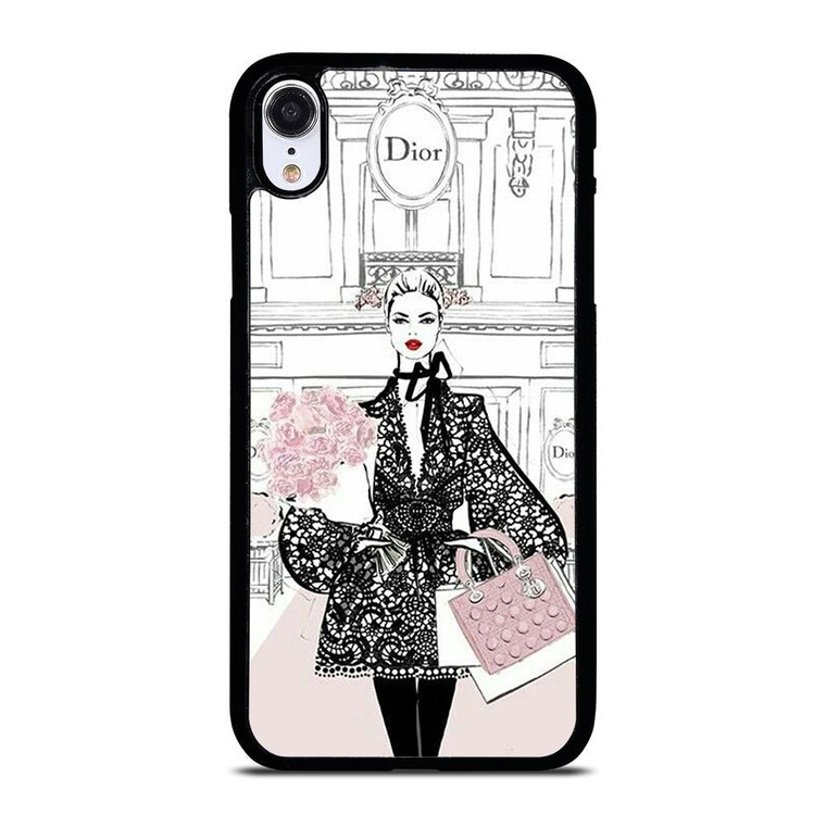 BEAUTY FASHION MEGAN HESS iPhone XR Case Cover