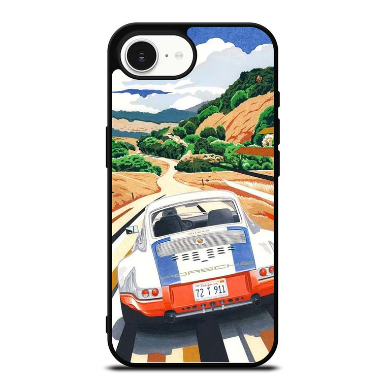 PORSCHE PAINTING ART iPhone 16e Case Cover