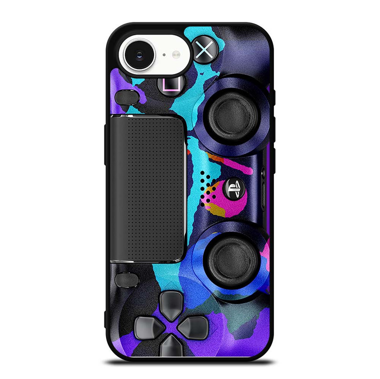 PS4 CONTROLLER PLAYSTATION CAMO iPhone 16e Case Cover