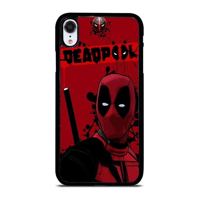 DEADPOOL ART ANTI HERO MARVEL iPhone XR Case Cover