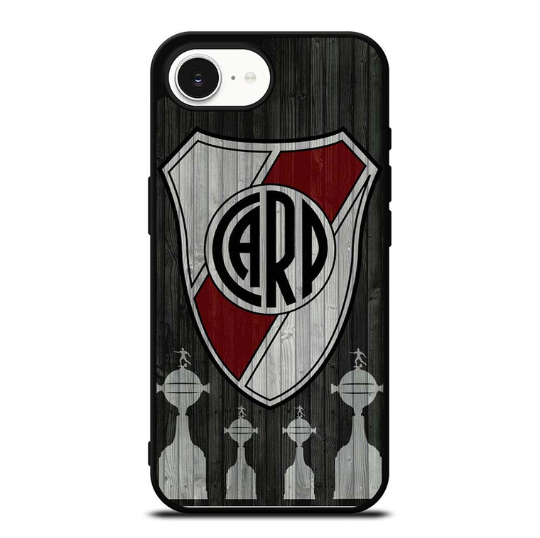 RIVER PLATE EL MAS GRANDE WOODEN LOGO iPhone 16e Case Cover