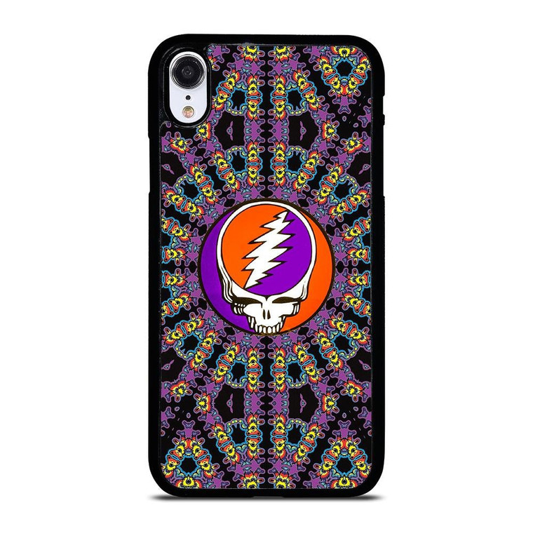 GRATEFUL DEAD PUPLE LOGO iPhone XR Case Cover