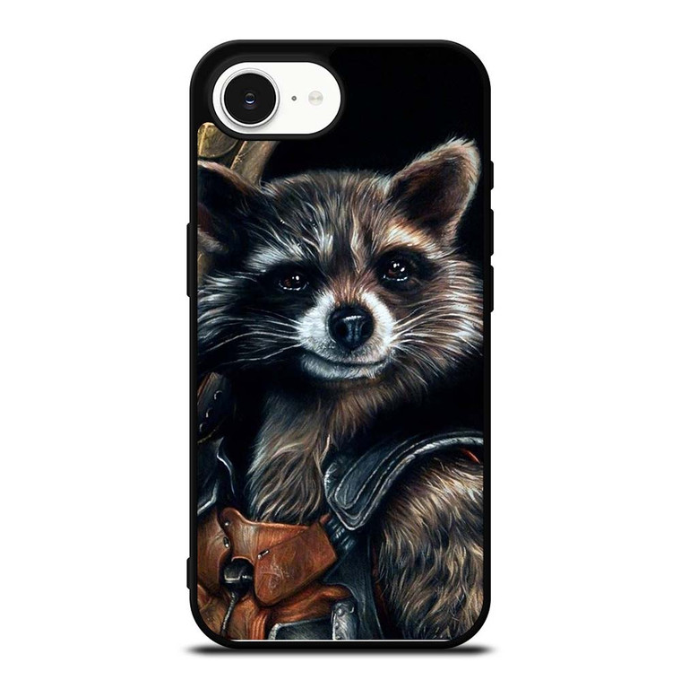 ROCKET RACCOON SMUDGE ART iPhone 16e Case Cover