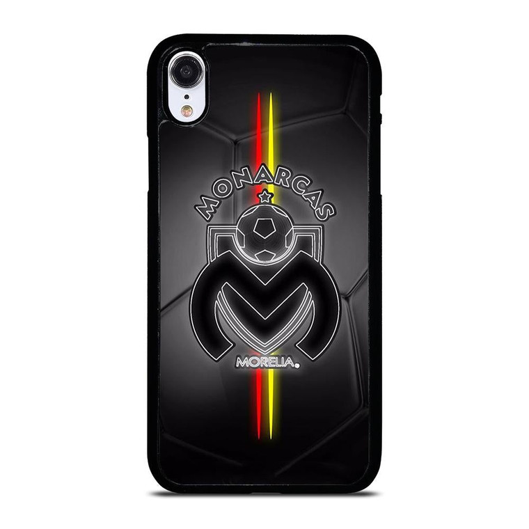 MONARCAS MORELIA BLACK LOGO iPhone XR Case Cover