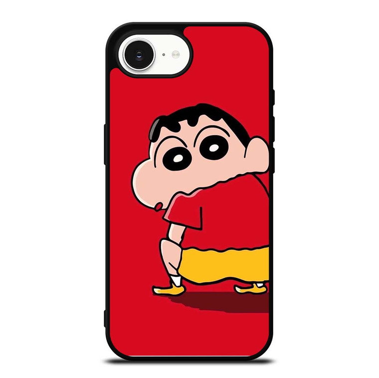 SHIN CHAN RED MINIMALIST iPhone 16e Case Cover