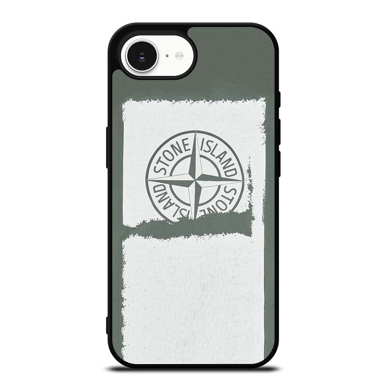 STONE ISLAND LOGO SCRATCHED iPhone 16e Case Cover