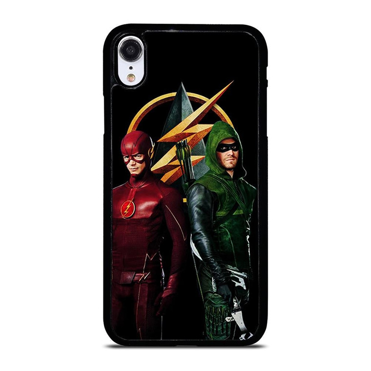 THE FLASH VS GREEN ARROW DC iPhone XR Case Cover