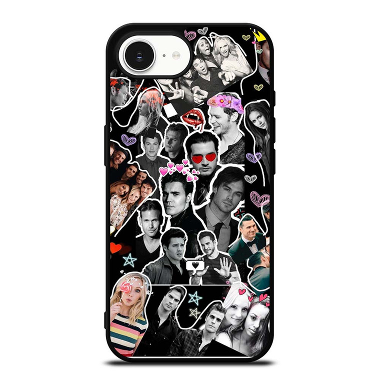 THE VAMPIRE DIARIES COLLAGE iPhone 16e Case Cover