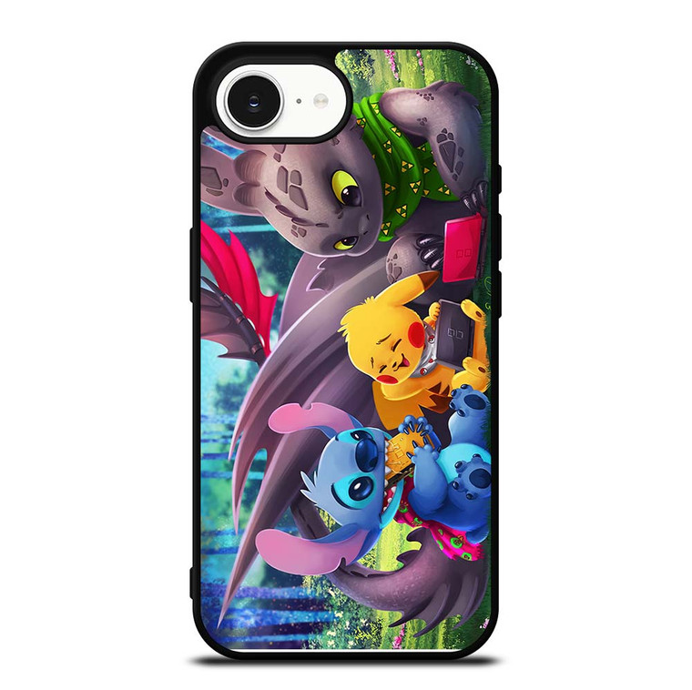 TOOTHLESS STITCH PIKACHU iPhone 16e Case Cover