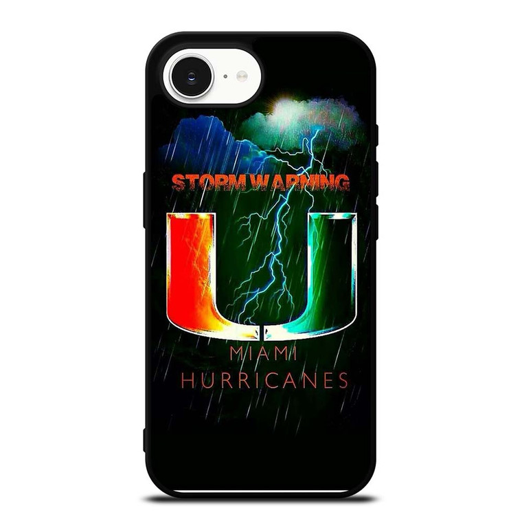 UM MIAMI HURRICANES NFL iPhone 16e Case Cover