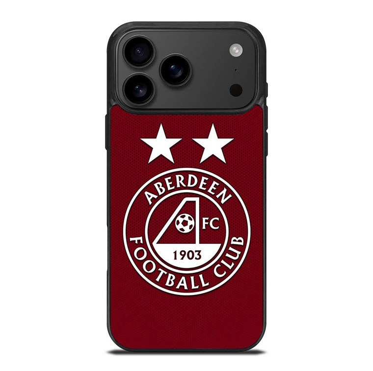 ABERDEEN FC LOGO SCOTLAND FOOTBALL CLUB iPhone 17 Pro Max Case Cover