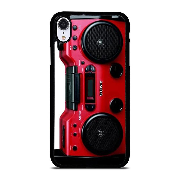 SONY BOOMBOX JOBSITE RADIO iPhone XR Case Cover