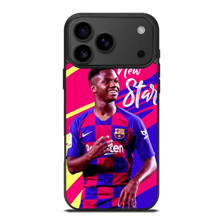 ANSU FATI BARCELONA FC iPhone 17 Pro Max Case Cover