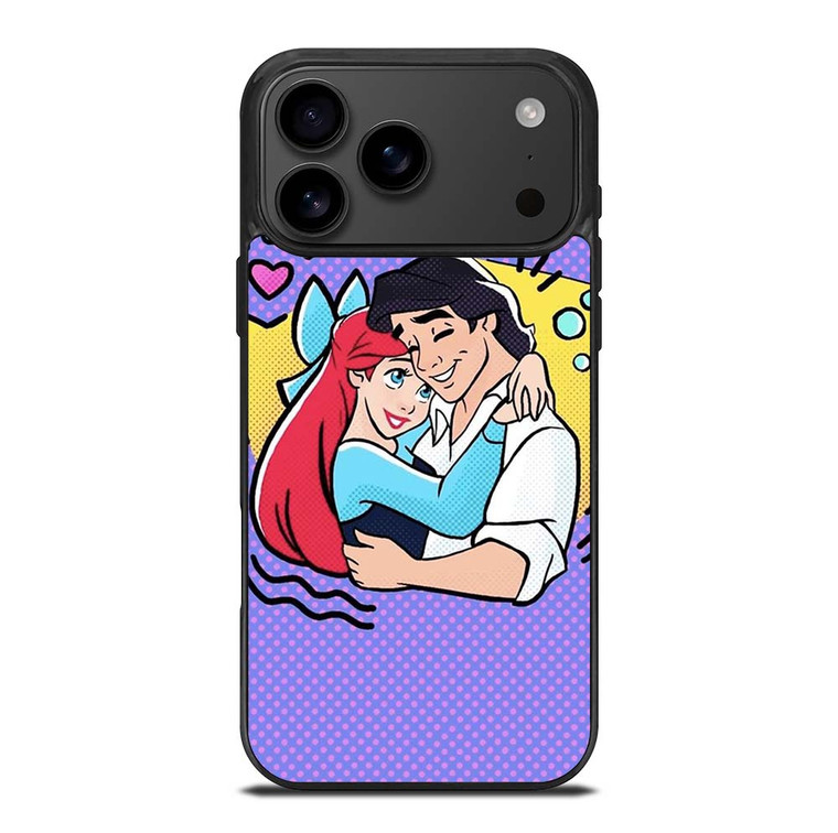 ARIEL AND ERICK THE LITTLE MERMAID CARTOON DISNEY iPhone 17 Pro Max Case Cover