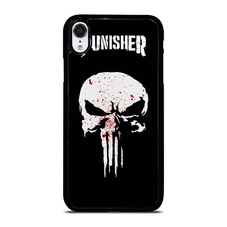 THE PUNISHER MARVEL LOGO iPhone XR Case Cover